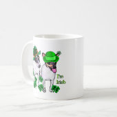 Toy Fox Terrier St Pattys Kaffeetasse (Vorderseite Links)