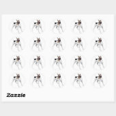 Toy Fox Terrier Sticker (Blatt)