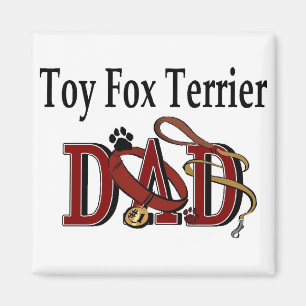 Toy Fox Terrier Vater Geschenke Magnet