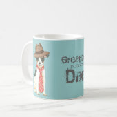 Toy Fox Terrier Vater Kaffeetasse (Vorderseite Links)