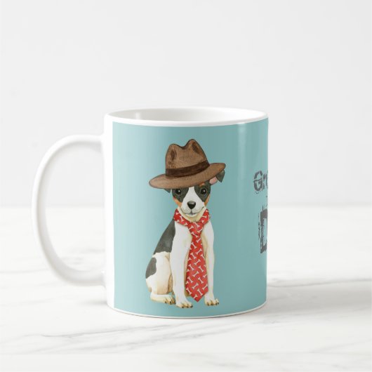 Toy Fox Terrier Vater Kaffeetasse (Links)