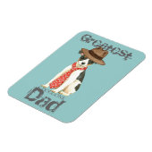 Toy Fox Terrier Vater Magnet (Linke Seite)