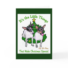 Toy Fox Terrier Weihnachtsgeschenke