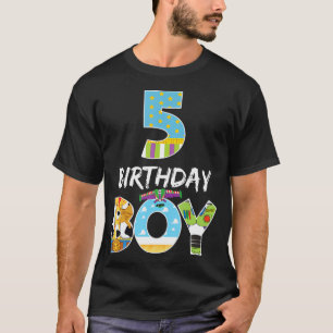 Toy Funny 5. Geburtstag Story Boy 5 Jahre alt B-Da T-Shirt