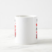 Toy Odle Heart Red Truck Happy Valentine Day Dog Kaffeetasse (Mittel)