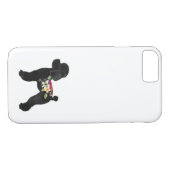 Toy Poodle Dog Breed Boho Silhouette Case-Mate iPhone Hülle (Rückseite (Horizontal))