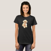 Toy poodle dog ,breed,mini poodle puppy T-Shirt (Vorne ganz)