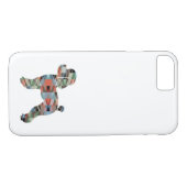 Toy Poodle Dog Geo Silhouette Kariert Case-Mate iPhone Hülle (Rückseite (Horizontal))