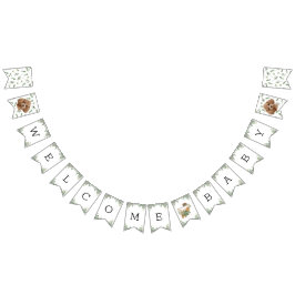 Toy Poodle Greenerenery Baby Shower Puppy Wimpelkette