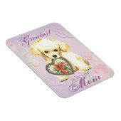 Toy Poodle Heart Mama Magnet (Rechte Seite)