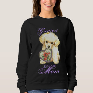 Toy Poodle Heart Mama Sweatshirt