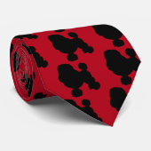 Toy Poodle Krawatte (Gerollt)