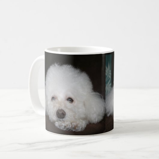 Toy Poodle Tasse (Vorderseite Links)