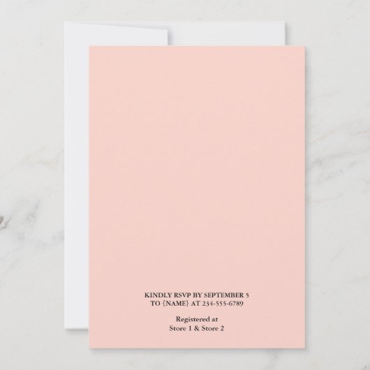 Toy Pool Foam Bash Twin Rubber Duck Baby Duck Dusc Einladung (Rückseite)