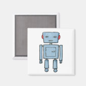 Toy Robot Magnet (Vorderseite/Rückseite)