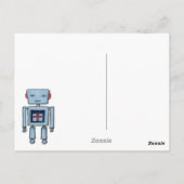 Toy Robot Postcard Postkarte (Rückseite)