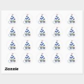 Toy Sailboat Sticker (Blatt)