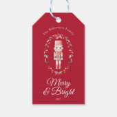 Toy Soldier Christmas Geschenkanhänger (Vorderseite)