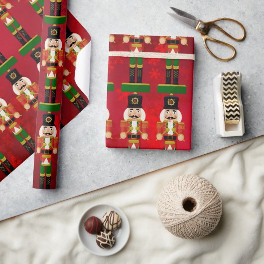 Toy Soldier Christmas Geschenkpapier (Kunsthandwerk)