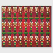 Toy Soldier Christmas Geschenkpapier (Flach)