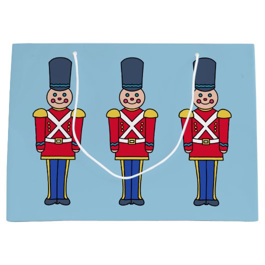 Toy Soldier große Geschenktasche Geschenktüte (Vorderseite)
