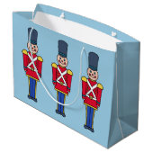 Toy Soldier große Geschenktasche Geschenktüte (Rückseite Schrägansicht)