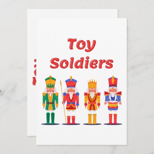 Toy Soldier Nutcrackers (Vorne/Hinten)