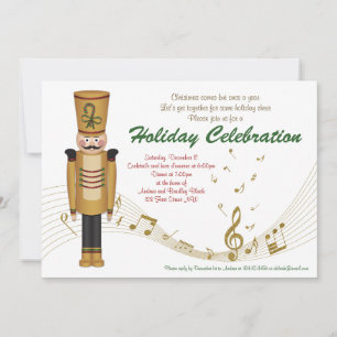 Toy Soldier Weihnachts-Party Einladung