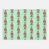 Toy Soldier Weihnachtsbaum Geschenkpapier Set (Vorderseite 3)