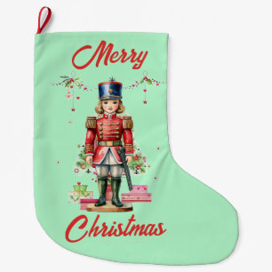 Toy Soldier Weihnachtsbaum Großer Weihnachtsstrumpf