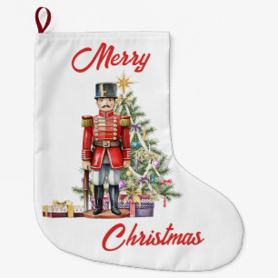 Toy Soldier Weihnachtsbaum Großer Weihnachtsstrumpf
