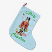 Toy Soldier Weihnachtsbaum Großer Weihnachtsstrumpf (Vorderansicht (hängend))