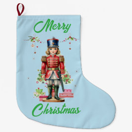 Toy Soldier Weihnachtsbaum Großer Weihnachtsstrumpf