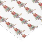 Toy Soldier Weihnachtsbaum Tischdecke (Schrägansicht)