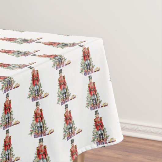 Toy Soldier Weihnachtsbaum Tischdecke (Beispiel)