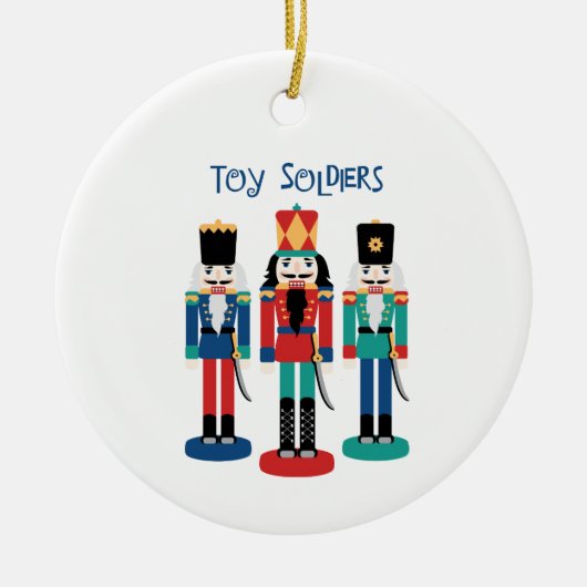Toy Soldiers Keramik Ornament (Vorne)