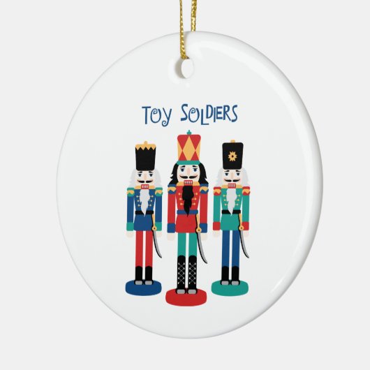 Toy Soldiers Keramik Ornament (Links)