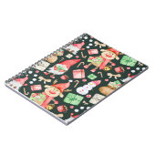 Toy Story Frohe Weihnachtsmuster Moderne Notizblock (Linke Seite)