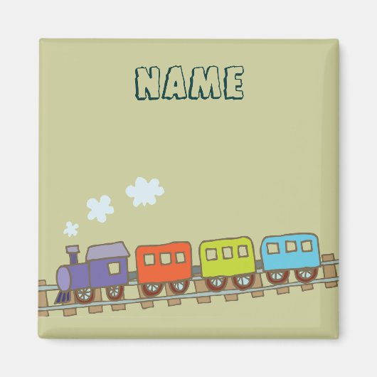 Toy Train Magnet (Vorne)