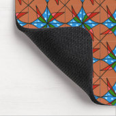 "Toy Windmills" geteerte abstrakte Design Mousepad (Ecke)