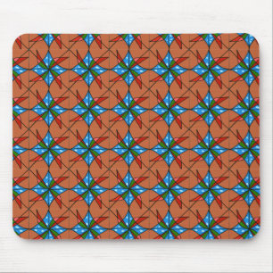 "Toy Windmills" geteerte abstrakte Design Mousepad