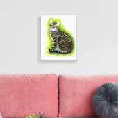 Toyger Leinwanddruck (Insitu (Wohnzimmer))