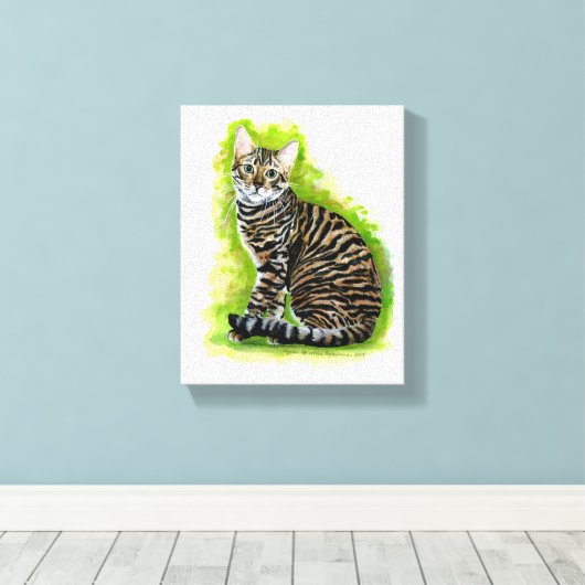 Toyger Leinwanddruck (Insitu (Holzboden))