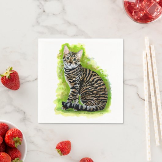 Toyger Serviette (Beispiel)