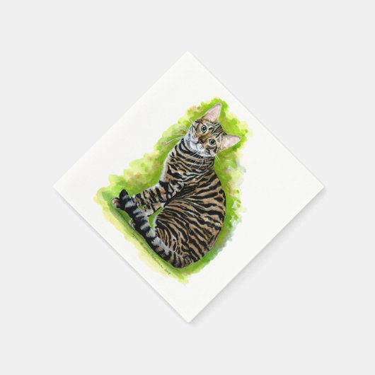 Toyger Serviette (Ecke)