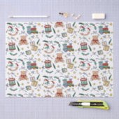 Toyland Classic Christmas Nostalgic Toys Seidenpapier (Handwerk)