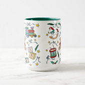 Toyland Classic Christmas Nostalgic Toys Tasse (Zentrum)