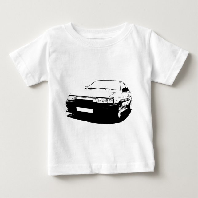 Toyota AE86 Baby T-shirt (Vorderseite)