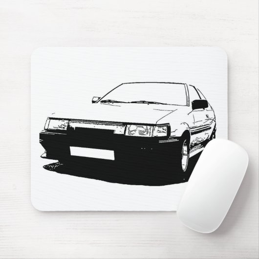 Toyota AE86 Mousepad (Mit Mouse)