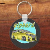 Toyota Alphard - Abgebaut Schlüsselanhänger (Vorderseite)